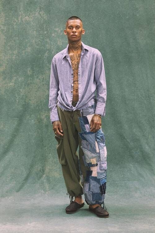 Americana-Themed Deconstructed Apparel