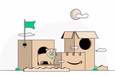 Cardboard Pet Playhouses