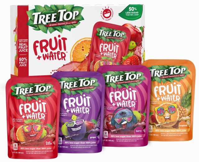 Reduced Sugar Juice Pouches