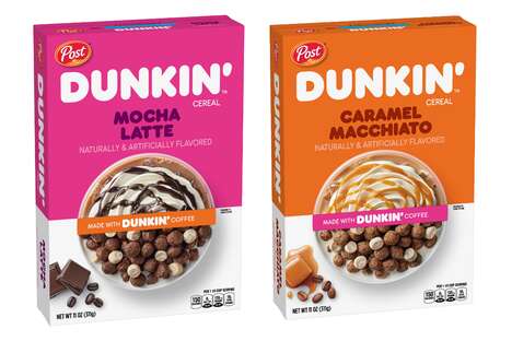 Coffee-Themed Breakfast Cereals