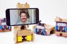 Cardboard Telepresence Robots