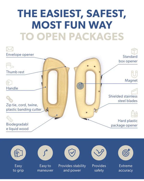 Package openers to get organized and efficient