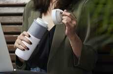 Leakproof Ceramic Drink Containers