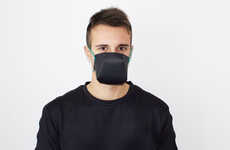 Geometric Paper Face Masks