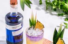 Color-Changing Gin-Enhanced Cocktails