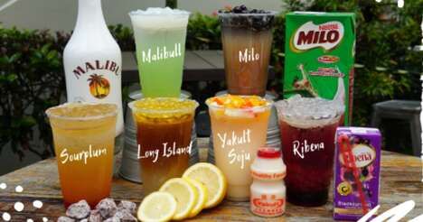 Booze-Infused Boba Menu Expansions
