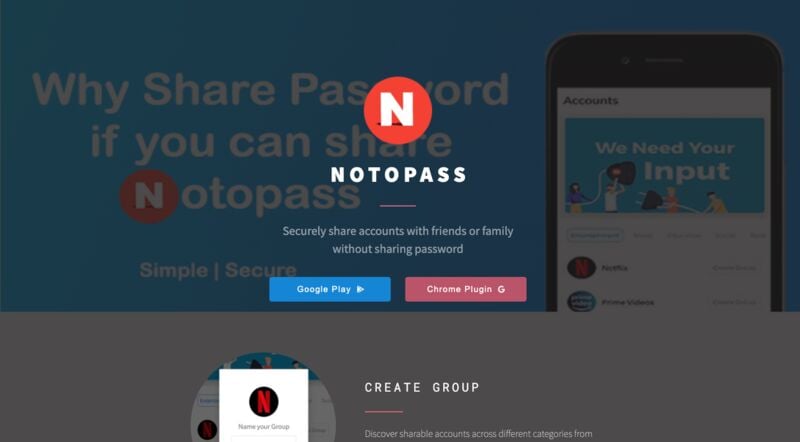 Streaming Service Sharing Apps