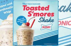 Campfire Dessert Milkshakes
