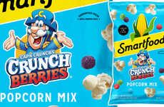 Cereal-Infused Popcorn Snacks