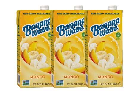 Mango-Flavored Non-Dairy Milks