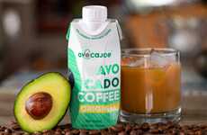 Caffeinated Avocado Beverages