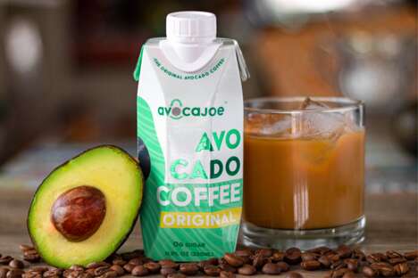 Caffeinated Avocado Beverages