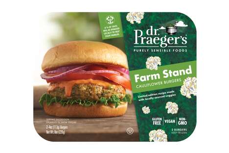 Meatless Cauliflower Burgers