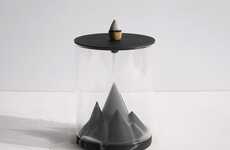 Terrarium-Like Incense Burners