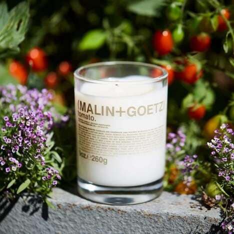 Scented Tomato Candles