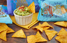 Nacho-Flavored Tortilla Chips