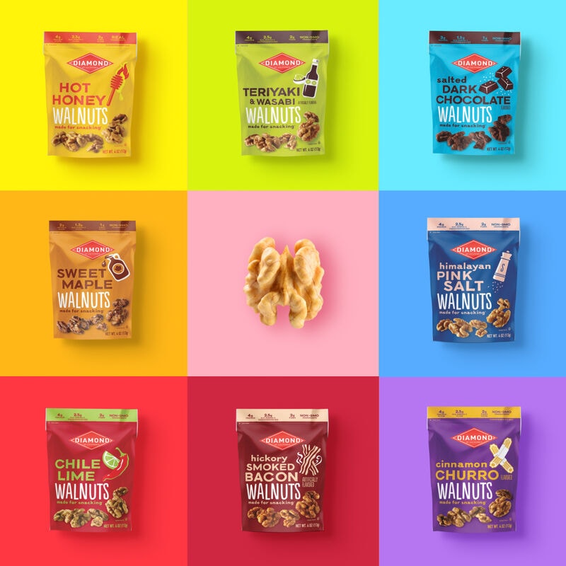 Flavored Walnut Snacks