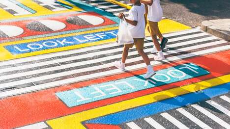 Colorful Street Art Installations