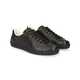 Luxurious Black Leather Sneakers Image 2