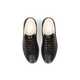 Luxurious Black Leather Sneakers Image 3