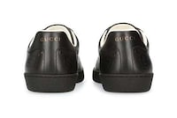 Luxurious Black Leather Sneakers Image 4