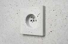 Cement-Made Power Outlets