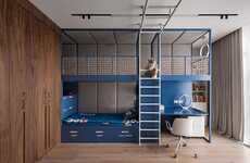 Playful All-in-One Bedroom Units