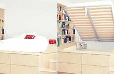 Storage-Equipped Platform Beds