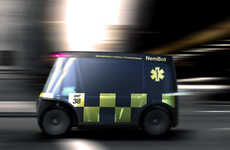 Futuristic Healthcare Vehicles