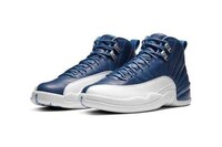 Indigo Tonal Basketball Sneakers Image 3