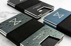 Trackable Aluminum Card Wallets