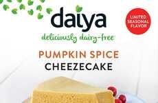 Dairy-Free Pumpkin Spice Cheesecakes