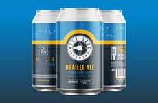 Braille-Covered Beer Labels