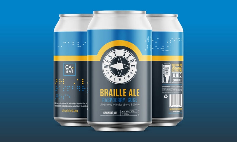 Braille-Covered Beer Labels