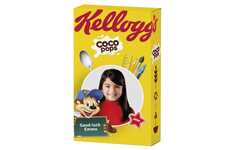 Personalized Cereal Box Promotions