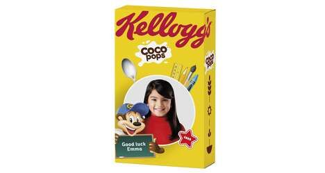 Personalized Cereal Box Promotions