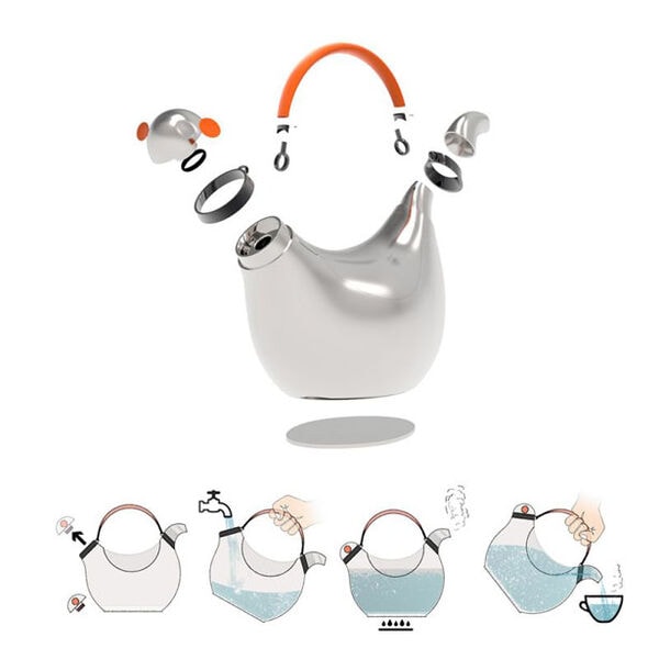 Avian Inspired Kitchen Kettles : kettle concept Avian Inspired Kitchen Kettles : kettle concept