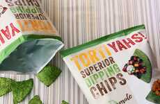 Green Guacamole Chips