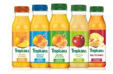 Modernized On-the-Go Juice Packaging