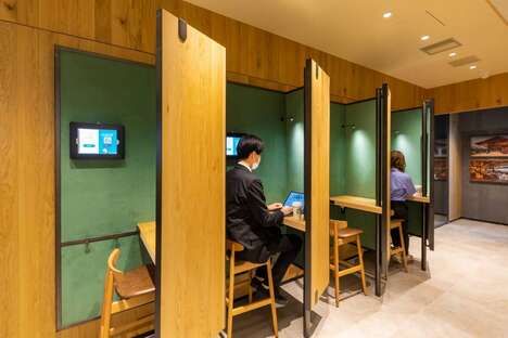 In-Cafe Co-Working Spaces