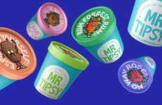 Personified Ice Cream Packaging