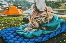 Ergonomic Hexagonal Sleeping Pads