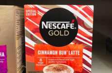 Cinnamon Bun-Inspired Instant Lattes