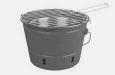 Bucket-Shaped BBQs