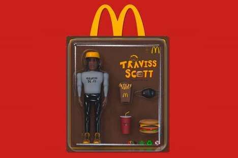 Fast Food Meal Rapper Figurines