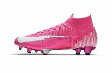 Bright Pink Football Shoes
