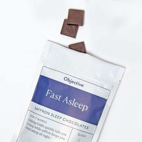 Saffron-Powered Sleep Chocolates