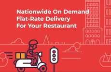 Flat-Rate Food Delivery Fees
