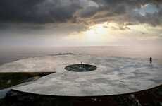 Circular Seaside Pandemic Memorials