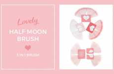 Two-Piece Makeup Brushes